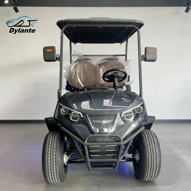 Hot Selling Street Legal Lithium Battery Double Swing Arm Independent Suspension Standard Electric Golf Cart Car for Adults