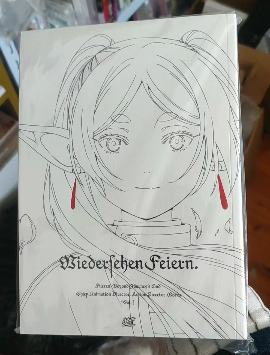 Frieren Beyond Journey's End Art Book Artwork Anime Illustration Collection Storyboard Art Line Drawing Sketch Animation Comic
