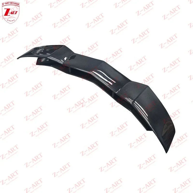 Z-ART 2012+ M Style LP700 LP720 Dry Carbon Fiber Rear Wing For Lamborghini Aventador LP750 Prepreg Carbon Fiber Tail Wing