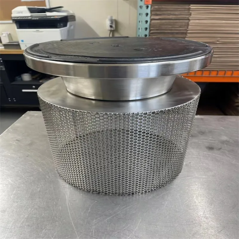 High-quality custom stainless steel perforated filter baskets with premium metal filters are suitable for various applications