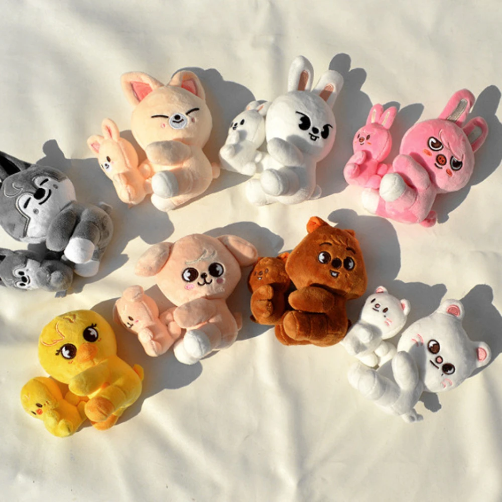 

SKZOO Plush Toy Big Doll Hug Small Doll Plush Magnetic Toy Seoul FM Week Cloak Doll Magic School Kid Fans Birthday Chrismas Gift