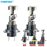 Bombillas H7 Mini para Faros Delanteros de Auto, H11 9005 HB3 9006 HB4, Lente de Proyector H4, Luz Alta/Baja, Faros Antiniebla, Plug&Play, 160W 60000LM