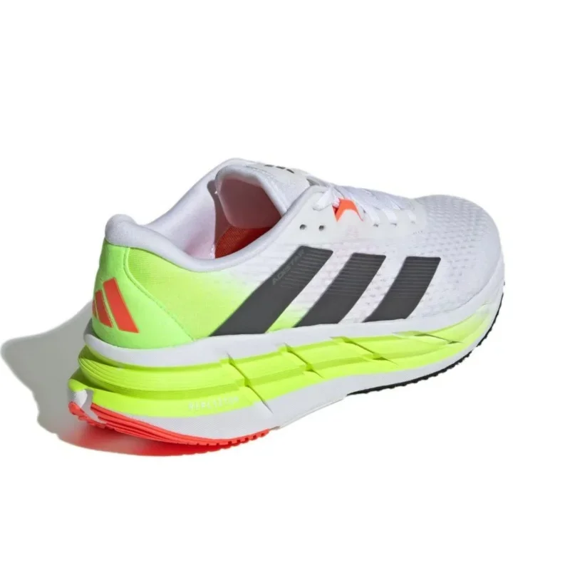 Adidas Originals Adistar 3 White Green Cushioned Non-slip Men Women Running Shoes Outdoor Casual Sneakers IE8222