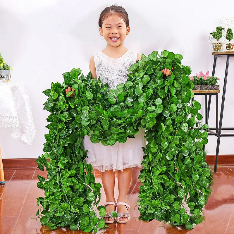 12PCS 78Ft Artificial Ivy Garland Fake Vines Greenery Leaves Fake Plants Hanging Vines for Home Bedroom Party Garden Wall Decor