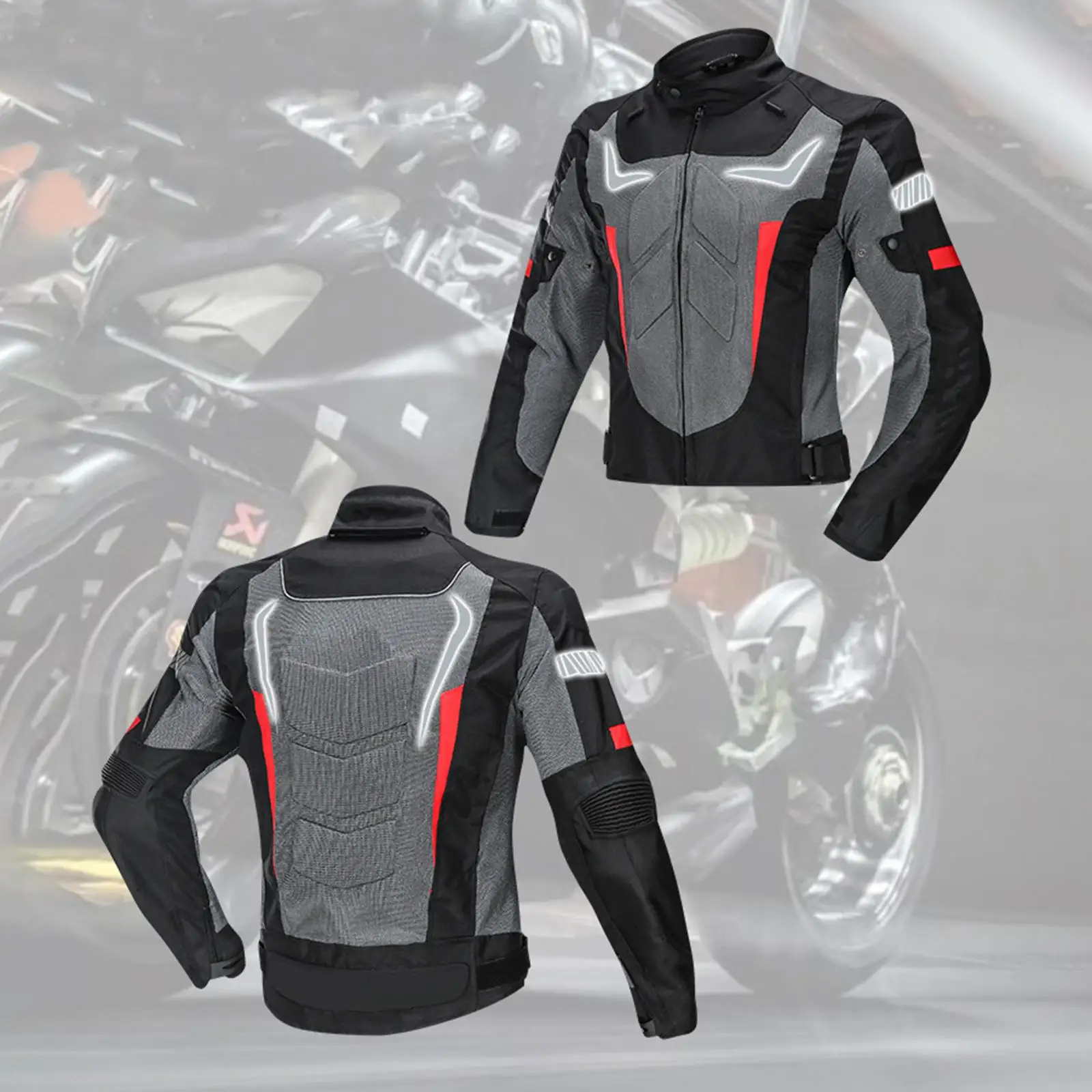 Waterproof Motorcycle Jacket Pants Racing Suit Windproof Reflective Summer Motorbike Biker Protective Pads Racing Clothes