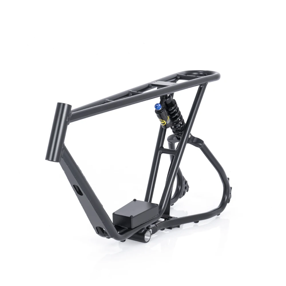 Frame for Electric Retro-MX Black Bicycle  6061 Aluminum Alloy Frame Ebike Frame