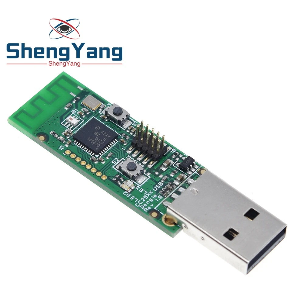 TZT Wireless Zigbee CC2531 Sniffer Bare Board Packet Protocol Analyzer Module USB Interface Dongle Capture Packet Module