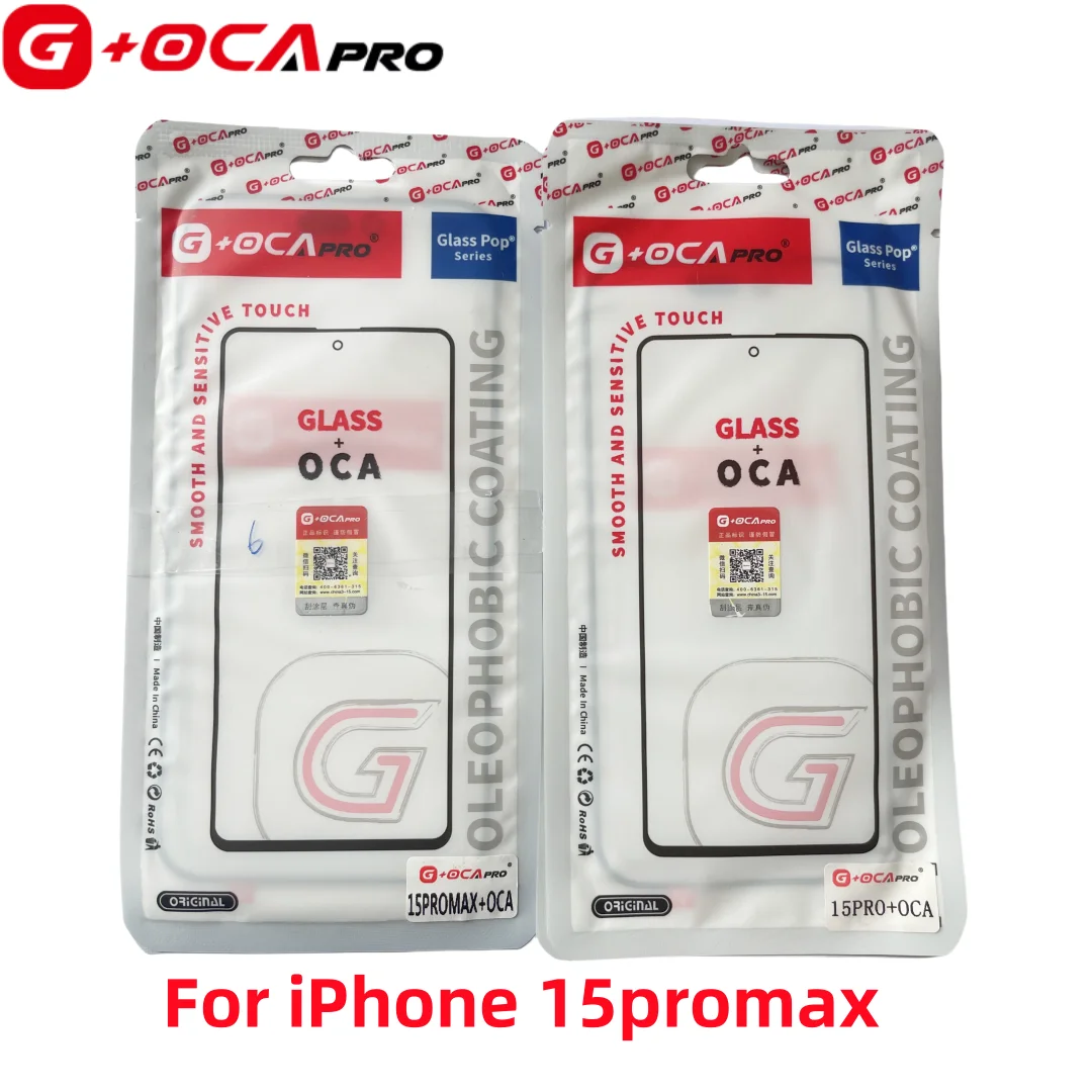 5 szt. Szkło G+OCA PRO + Panel Przedni OCA do iPhone 17PRO 17AIR 15 15P 12 13 11ProMax 14 Plus Pro Max Mini 16 16Pro 16ProMax 16e — zdjęcie produktu 4