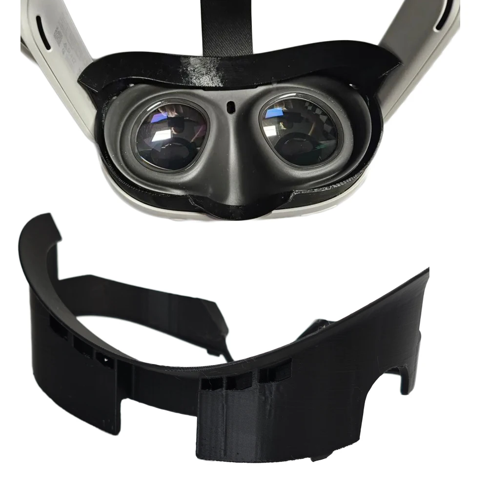 

for Meta Quest 3 facial gasket PLA+ translucent non-transparent facial gasket
