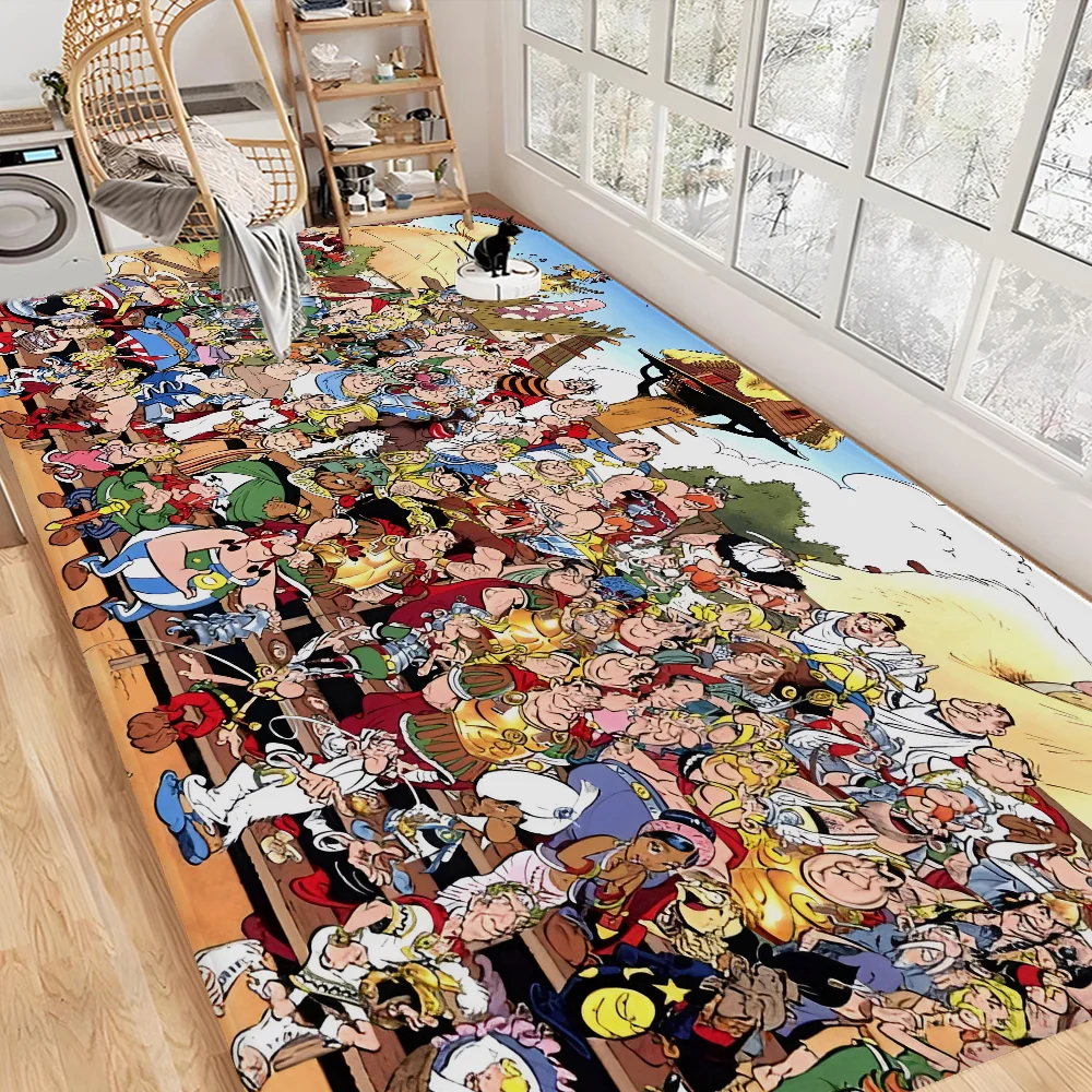 Astérix et Obélix tapis de porte d'entrée Style nordique paillasson de maison salle de bain-toilettes tapis chambre hôtel décor tapis