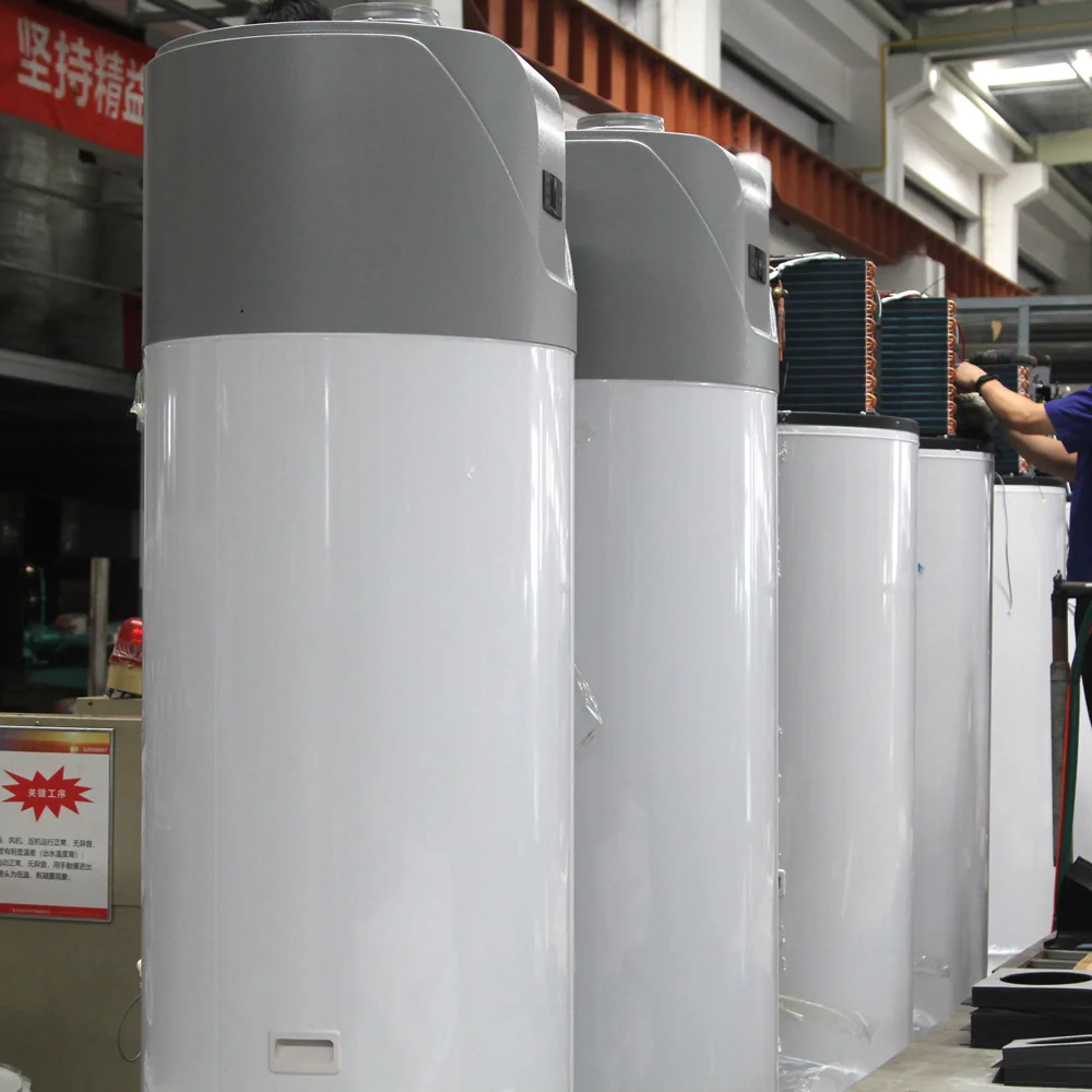 Hot Selling 75 Degree WIFI Mobilephone Control R134a 200L 250L 300L Hybrid Hot Water Heat Pump Water Heater