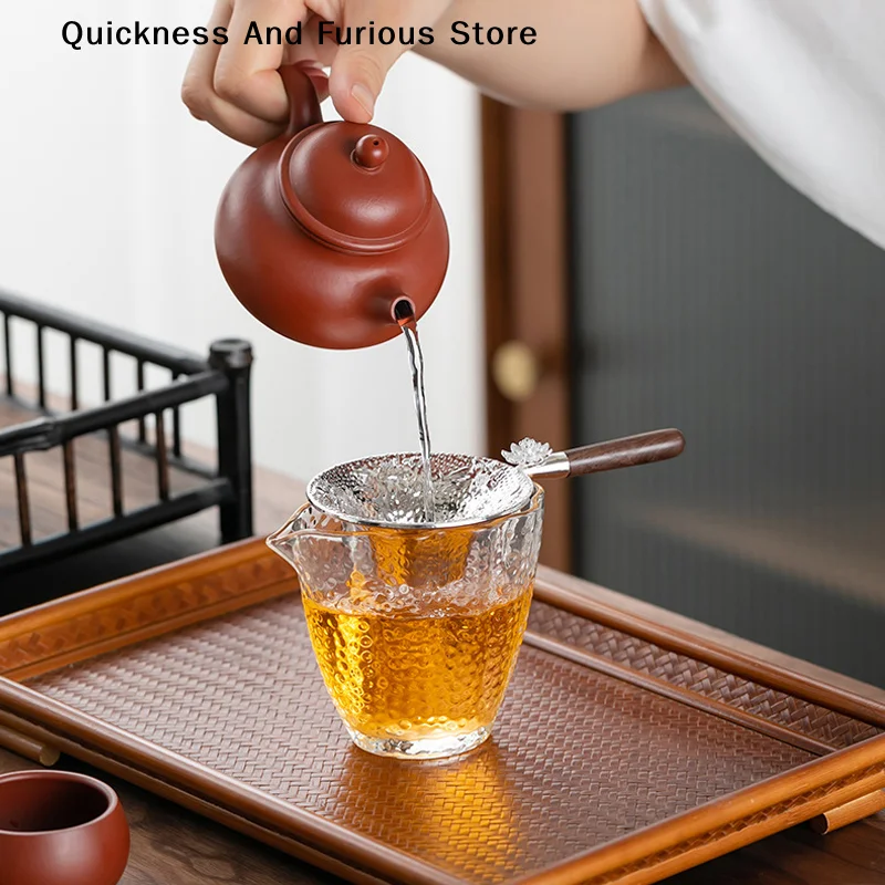 【T】Metal Mesh Tea Strainer Stainless Steel Filter Sieve Teaware Lace Tea Drain Useful Tea Infusers Kitchen Accessories