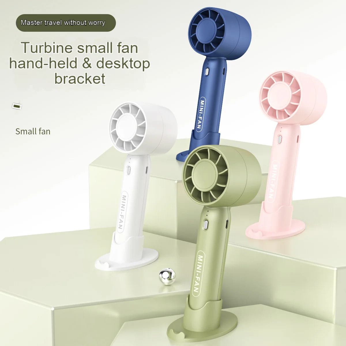 Portable Handheld Rechargeable Fan，Mobile Phone Holder Student Dormitory Mini Fan,Summer Cooling Tools,Outdoor Small Fan