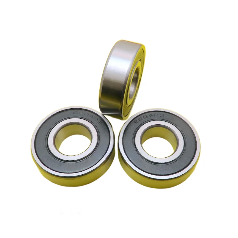 6204/19.05-2RS Ball Bearing with 19.05x47x14mm Measurements for Reliable Function in Textile Machines and Industrial Devices