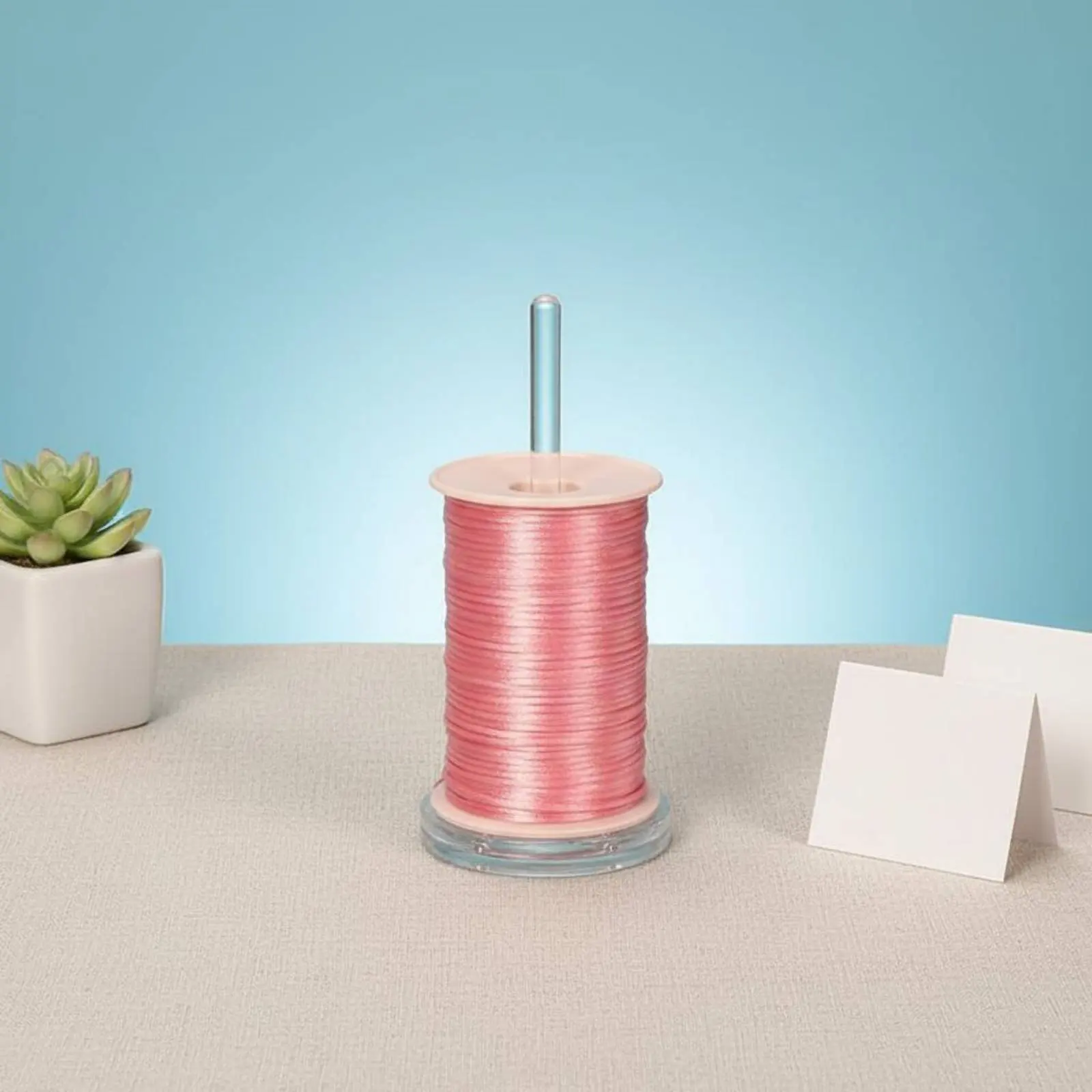 Yarn Rotator Stand Fluid Rotation Rotating Yarn Spindle Knitting Tool Knot-Unrestricted Craft Supplies Sturdy and Long-Lasting