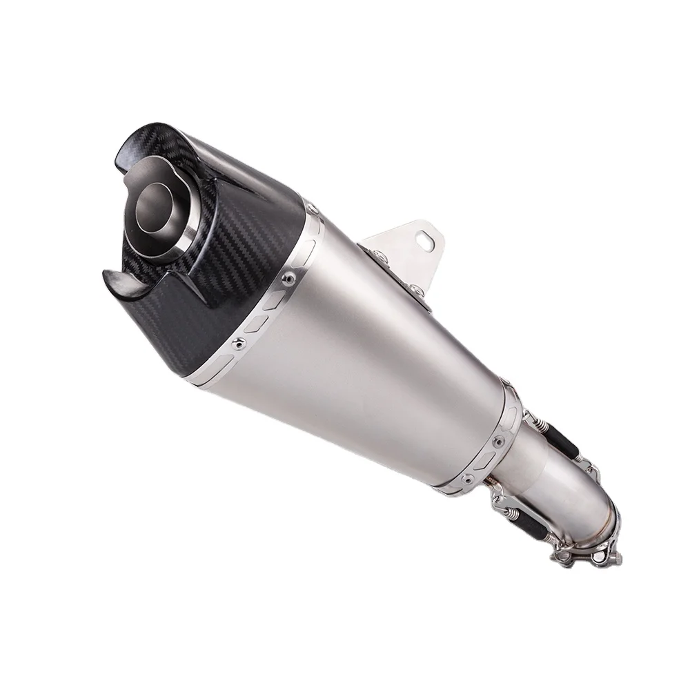 

STLF For Zx4r Zx4rr Motorcycle AT2 Exhaust Modify Middle Link Pipe Exhaust Motoycycles Exhaust System DB Killer Muffler