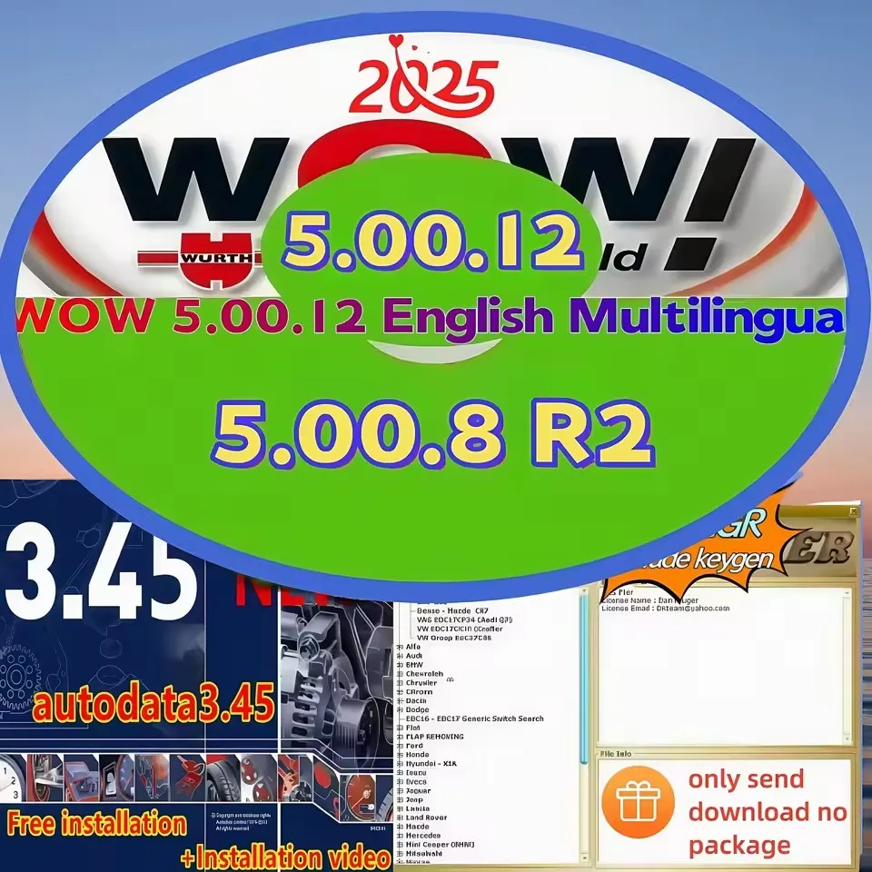 

2025 Hottest Software: Wurth Wow 5.00.12 & Diagnostic Magic 5.00.8 R2 - Empowered by Kengen Tool, 9 Languages at Your Fingertips