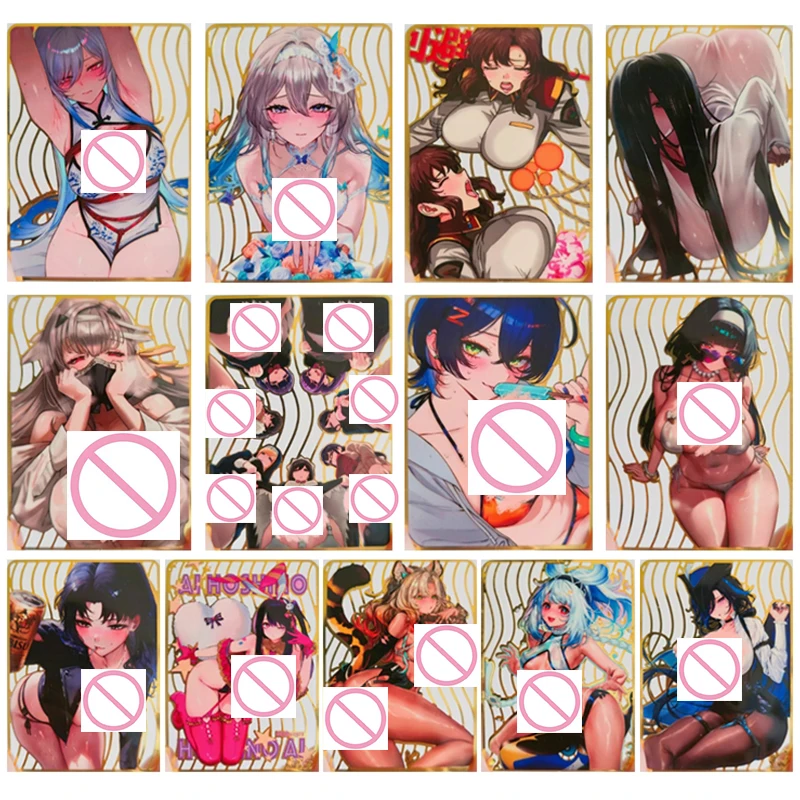 

Diy Anime Goddess Story Honkai: Star Rail Murrue Ramius Hoshino Ai Collector's Cards Christmas Birthday Gift Children's Toys
