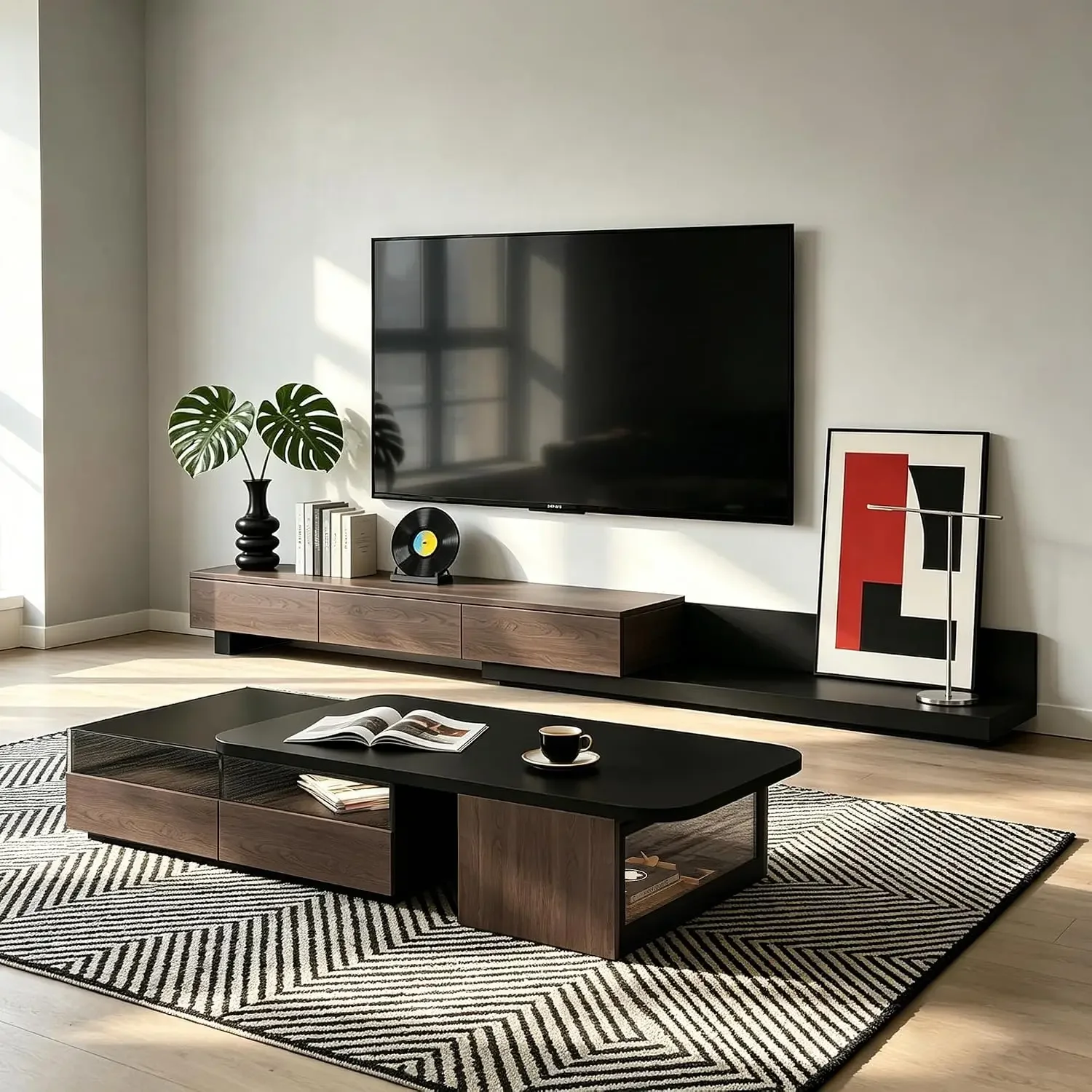 Storage Sophisticated Metal Distinctive Coffee Table Nesting Creative Square Strong Coffee Table Mesa Centro Lounge Furniture