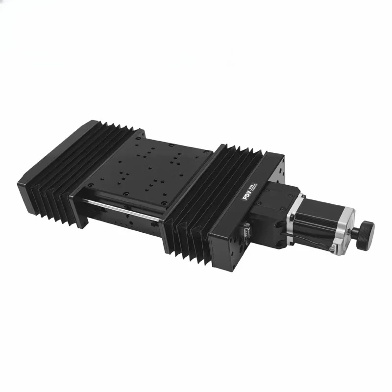

PT-GD150-100 (dust cover) high-precision electric translation table, displacement table, electric sliding table