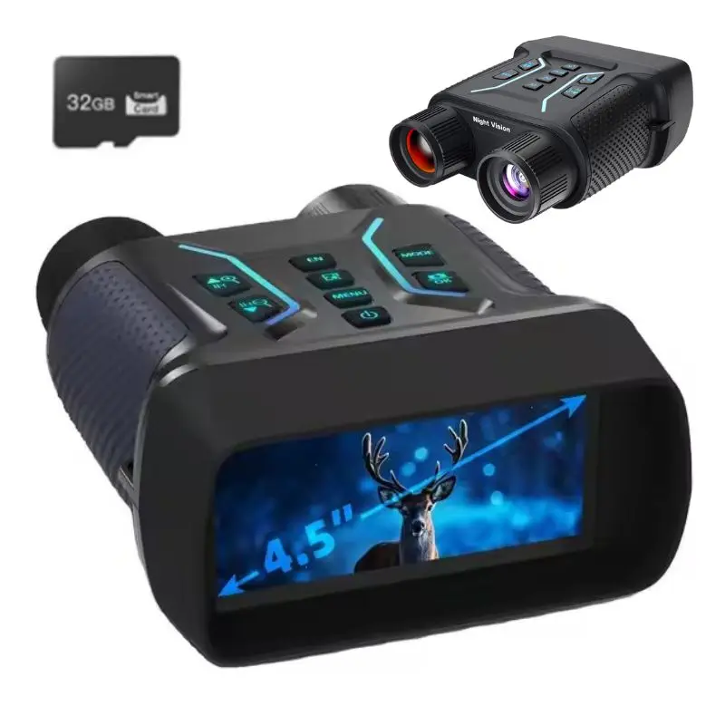 

8X Zoom 4K Digital Infrared Night Vision Binocular Telescope for Hunting Camping Professional 350m-400m Night Vision Device