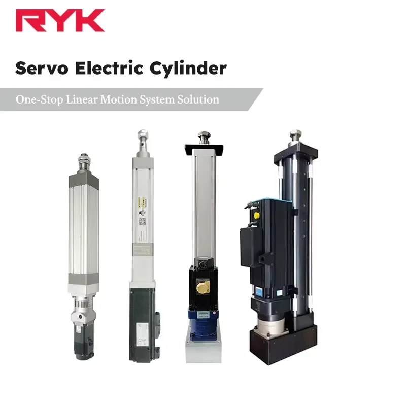 High Speed 3mm/s Mini Electric Cylinder 1500N 3500N Smooth Lifting Electric Folding Actuator with Servo Motor PLC Program