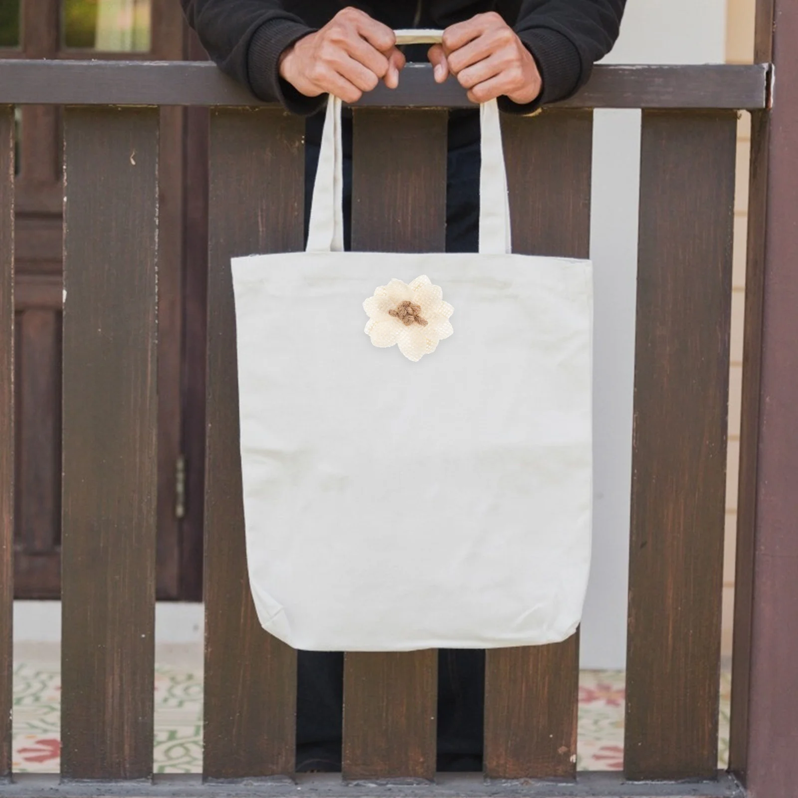 

12Pcs Linen Flowers Decor Artificial Flower Decoration Lightweight Reusable for Wedding Christmas Party DIY Craft