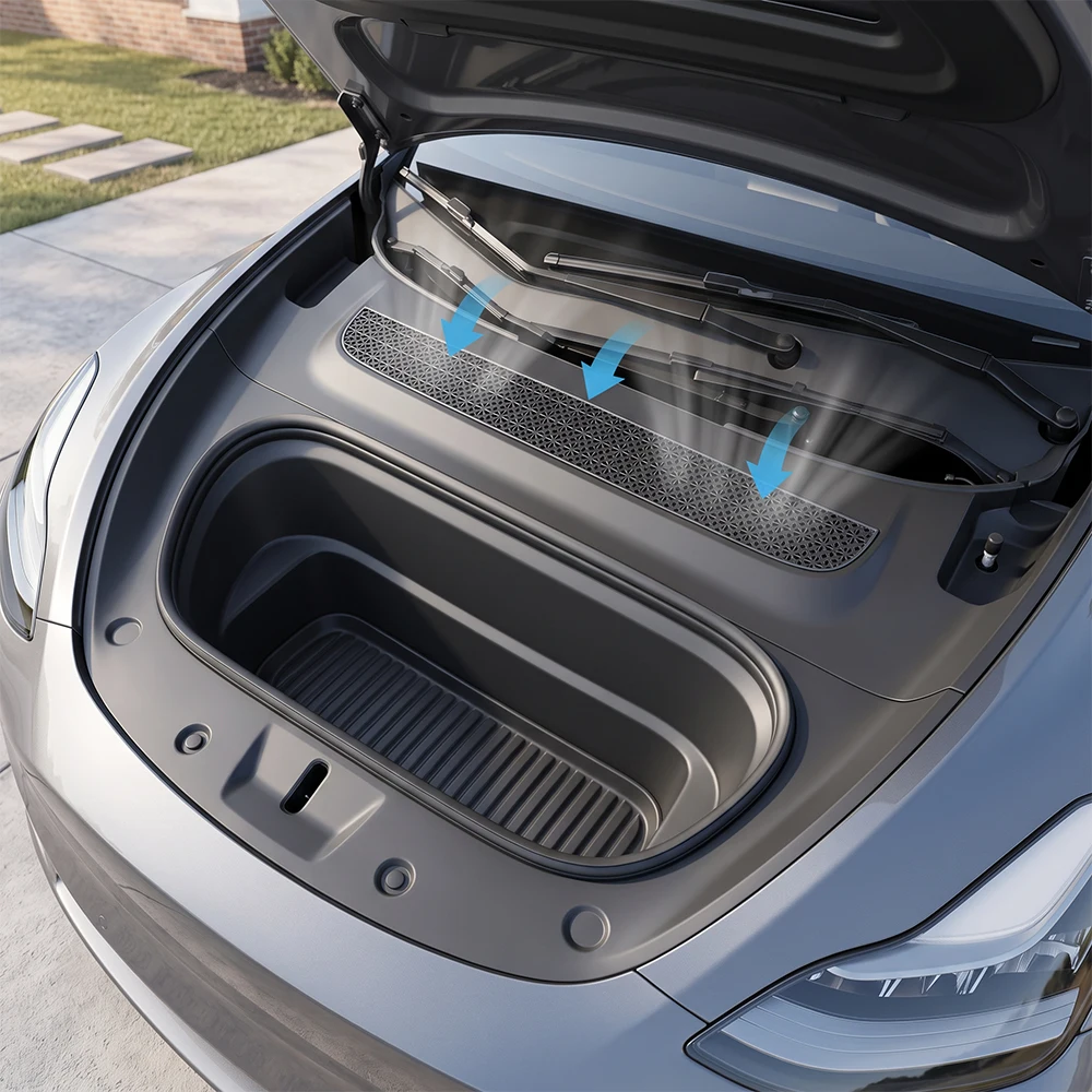 Air Vent Cover for Tesla Model Y Juniper Model YL 2025 2026 Air Intake Vent Grille Air Intake Protective Air Filter Accessories