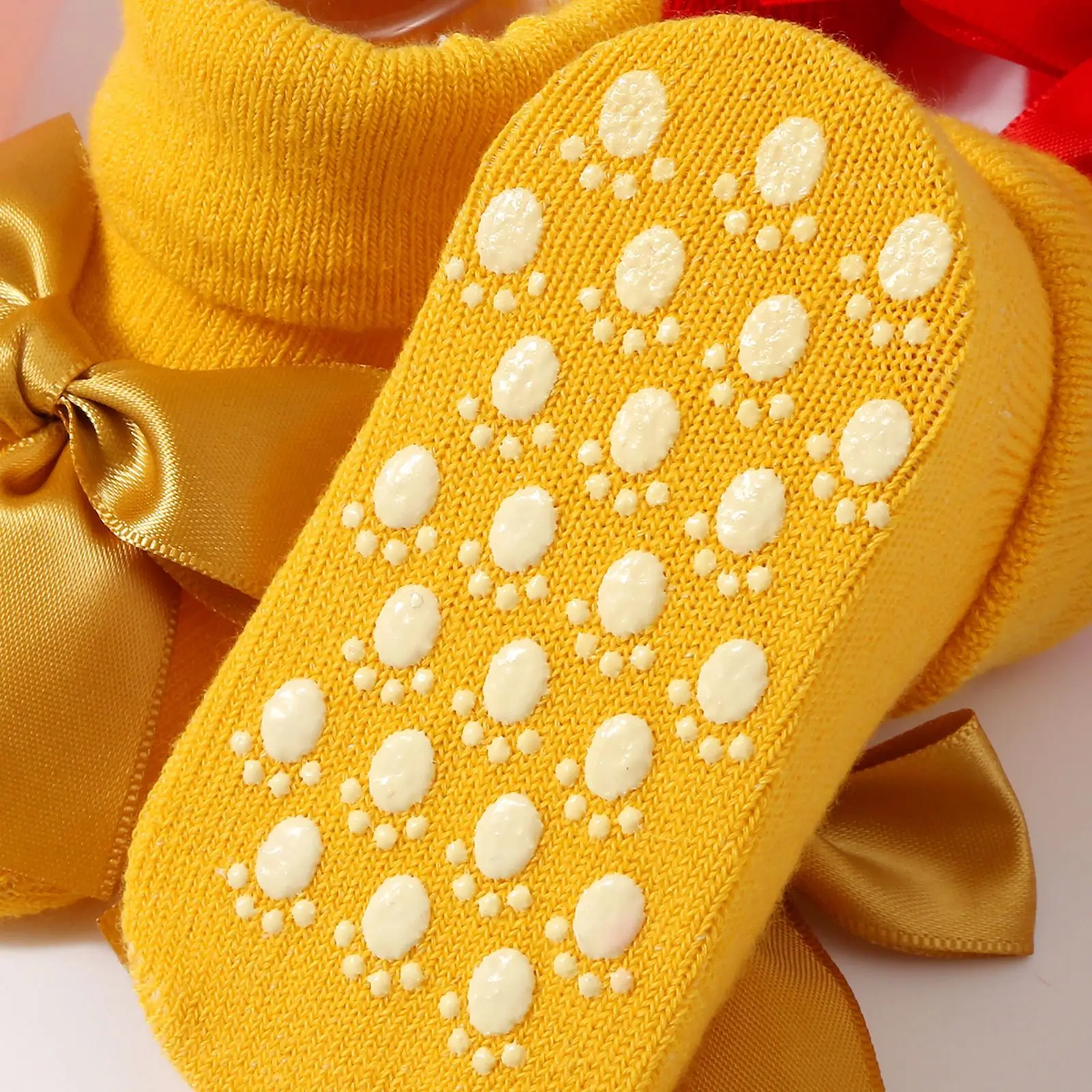 5 أزواج من جوارب الأطفال حديثي الولادة، جوارب كاحل للأطفال مناسبة لعمر 0-3 أشهر، جوارب عصرية للأطفال الرضع من القطن المحبوك #5