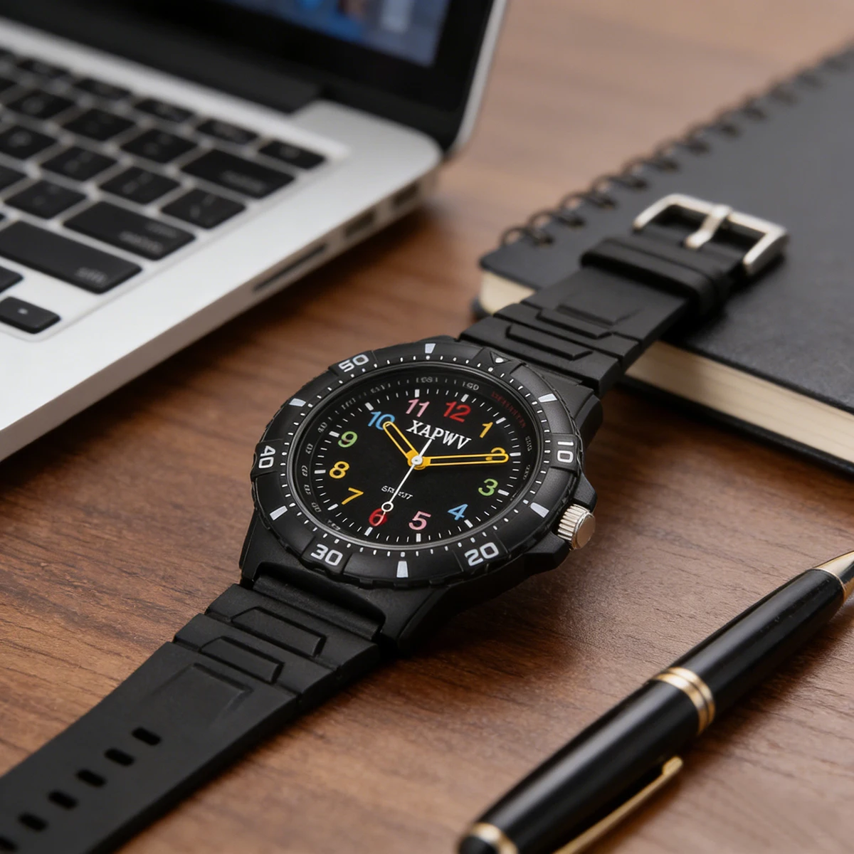 Minimalist Casual Fashion Silicone Quartz Movement Watch with High-Definition Dial, Suitable for Women, Students, and Children
