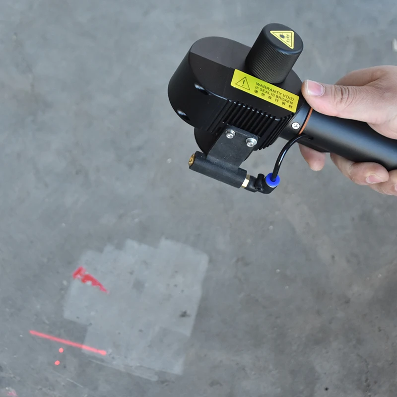 100w JPT Pulse Laser Cleaning Machine 2 Years Warranty Metal Stone Wood Rust Paint Removal air cooled