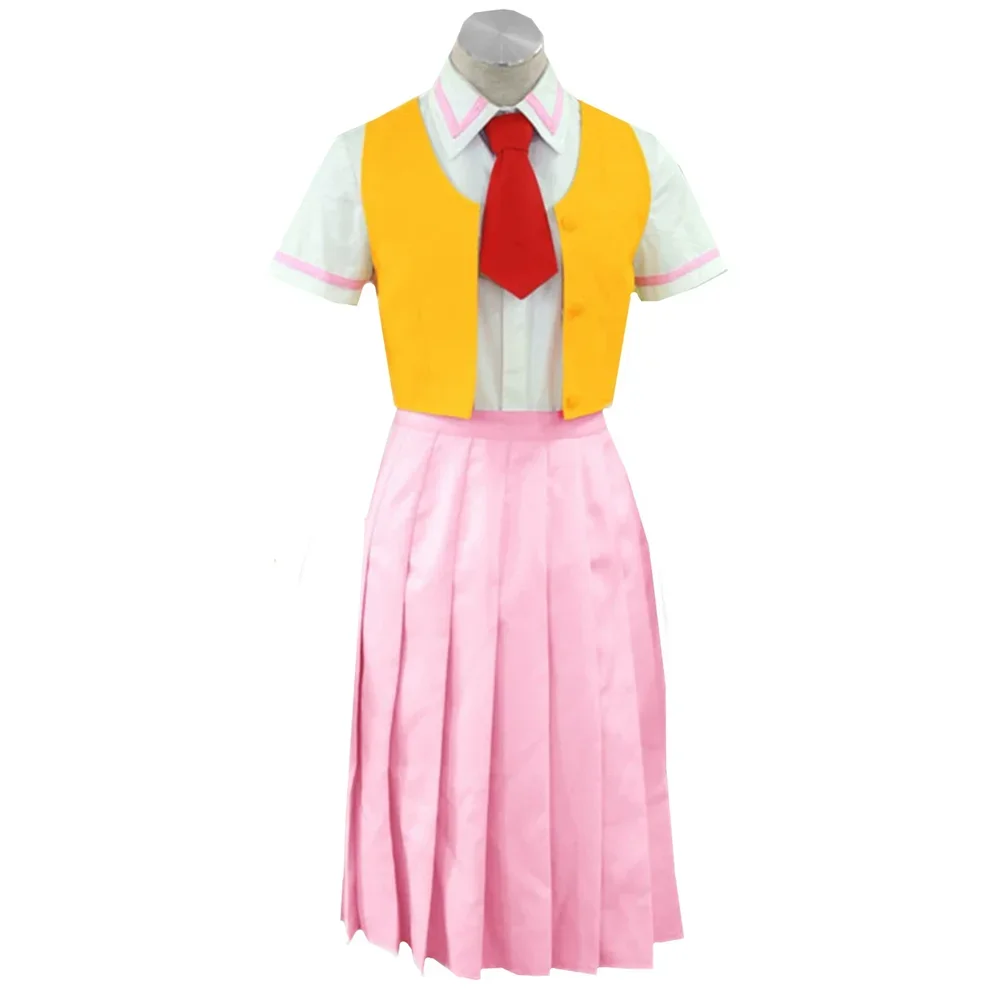 

Forxe унисекс аниме Cos Sonozaki Mion костюмы для косплея вечерние комплекты униформы нестандартного размера