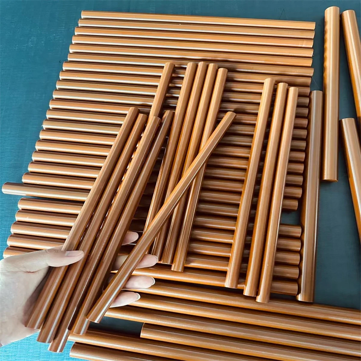 Polyimide PI Solid Rod High Temp Mechanical Spacer Bar for Industrial Assembly DIY Machining