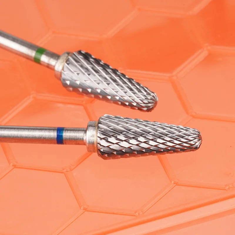 5Pcs Ø6 x 2.35mm Stainless Steel Burs 3/32 Inch Shank Cutting Burr For Rotary Tool Use for Dental Polishing Nail Drill Bits