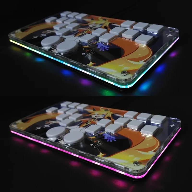 IMPACTX Djmax إيقاع الموسيقى أذرع التحكم في ألعاب الفيديو لوحة المفاتيح الميكانيكية منخفضة الربح مفاتيح غمبد الرقص الجليد والنار Mews تشغيل OSU