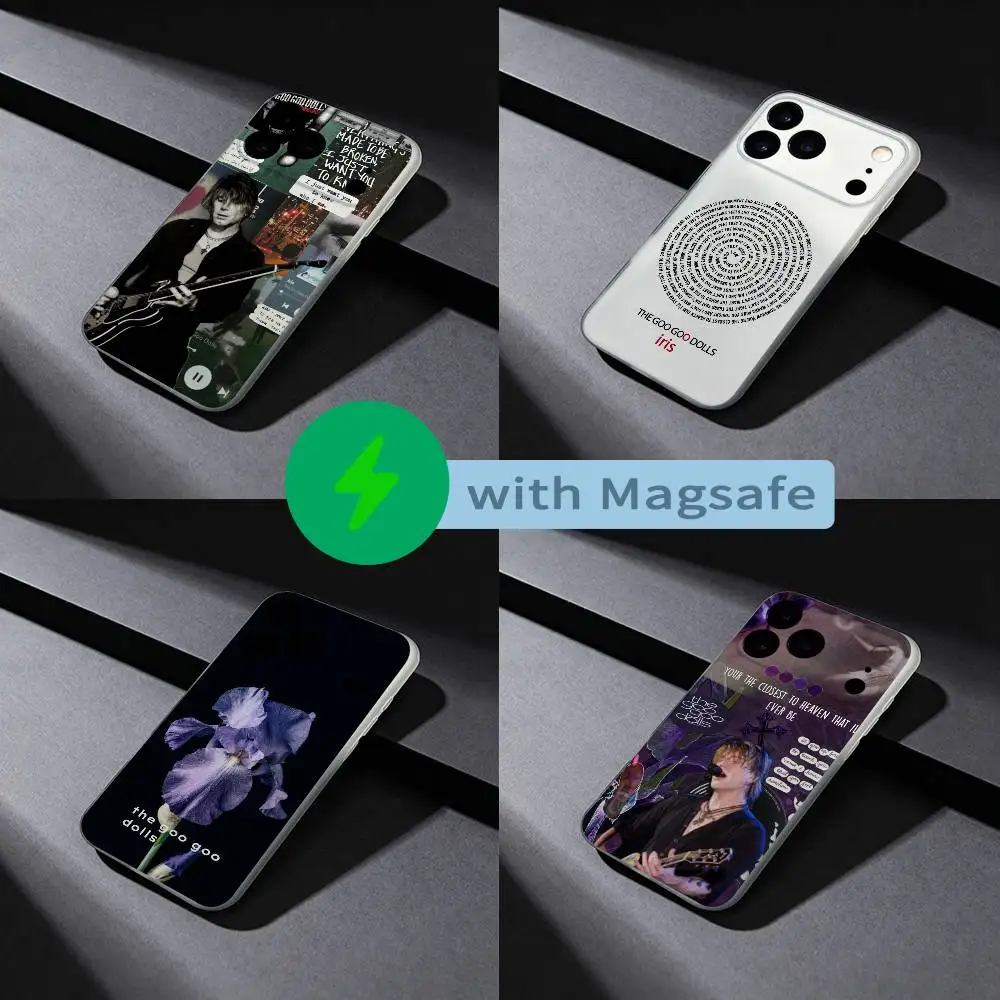 

The Goo Goo Dolls Phone Case For iPhone 17,16,15,14,13,12,X,XS,Pro,Max,Plus,E,Air,Mini with Magsafe Magnetic Frosted Clear