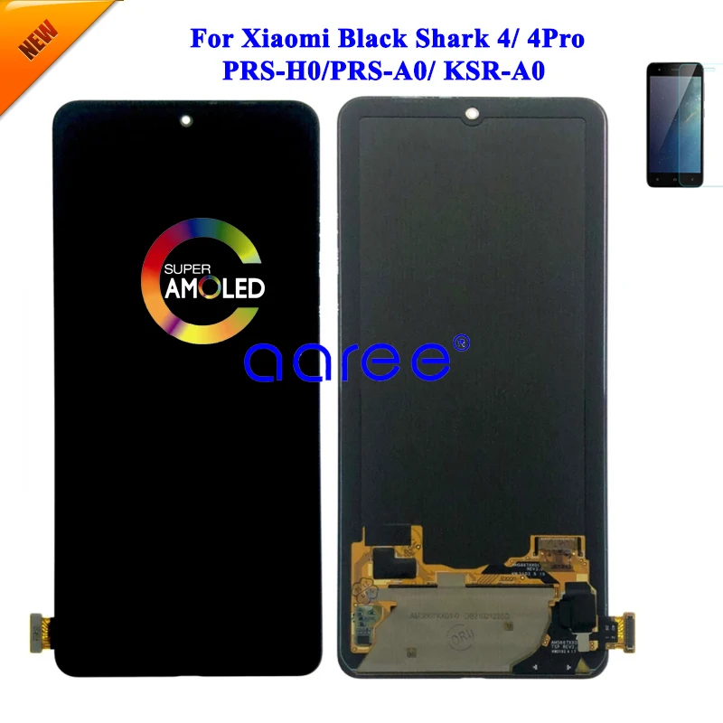 AMOLED OLED LCD Display  For Xiaomi Blackshark 4 LCD For Blackshark 4 Pro LCD Display LCD Screen Touch Digitizer Assembly