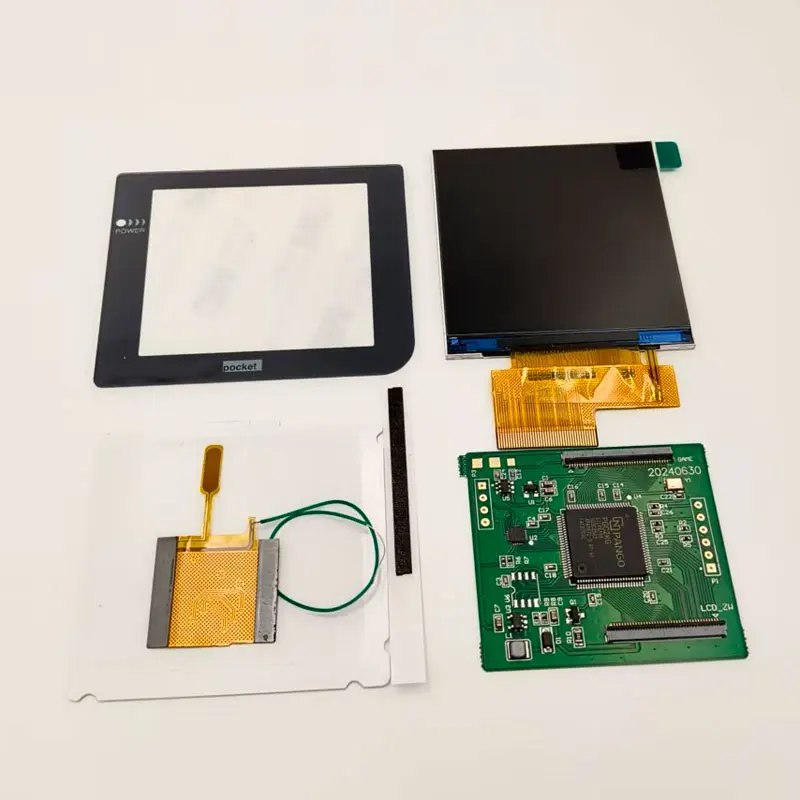 شاشة GBP LCD جديدة. شاشة LCD عالية السطوع IPS بالحجم الأصلي مقاس 2.6 بوصة مناسبة لجيب Gameboy سهلة التركيب #6