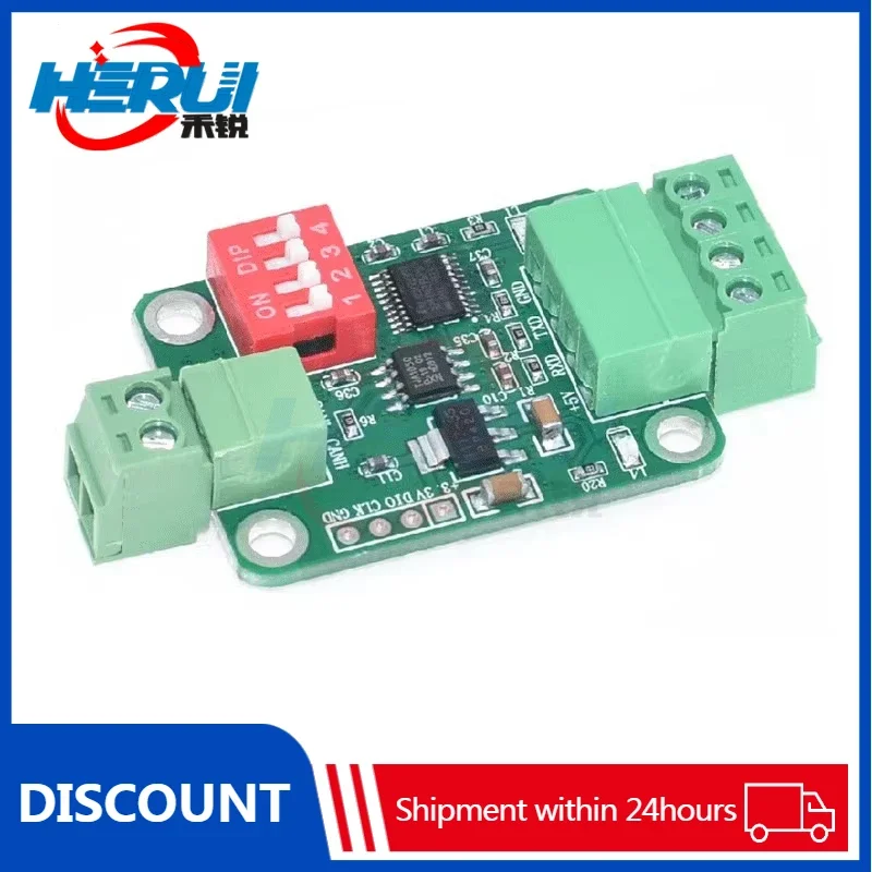 

TTL serial to CAN bus TTL to RS232 Serial port to CAN transparent communication data module