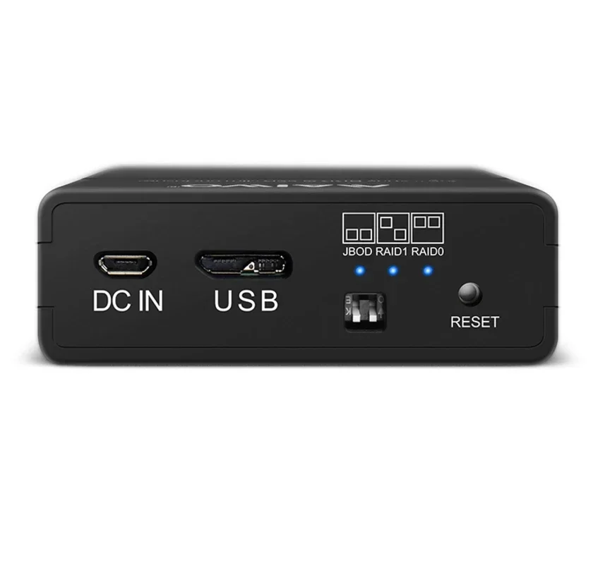 Fast speed 2 Bay USB3.0 HDD Enclosure dual 2.5 Inch Hard Disk Drive Raid Enclosure Storage RAID0 RAID1 JBOD WIN8 Win10 MAC