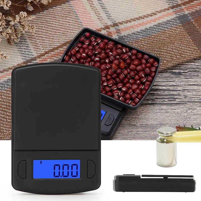 High Precision Portable Kitchen Scales 0.1/001g Digital Electronic Jewellery Weight Balance Carat Pocket Scale ﻿