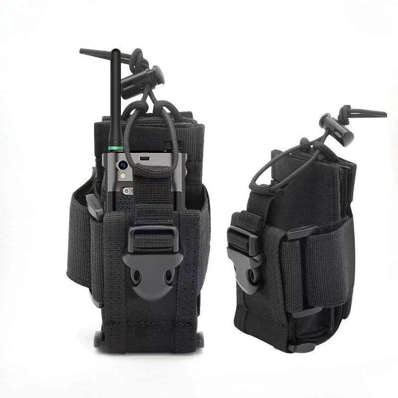 حقيبة جهاز اتصال لاسلكي خفيفة الوزن بحجم قابل للسحب في الهواء الطلق، حقيبة لاسلكية للعمل الأمني #1