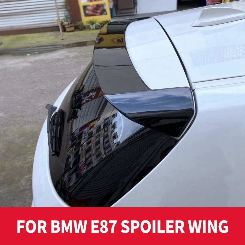 

Black Spoiler Rear Window Roof Spoiler Tail Wing For BMW 1 Series E81 E87 2005-2011 118i 120i