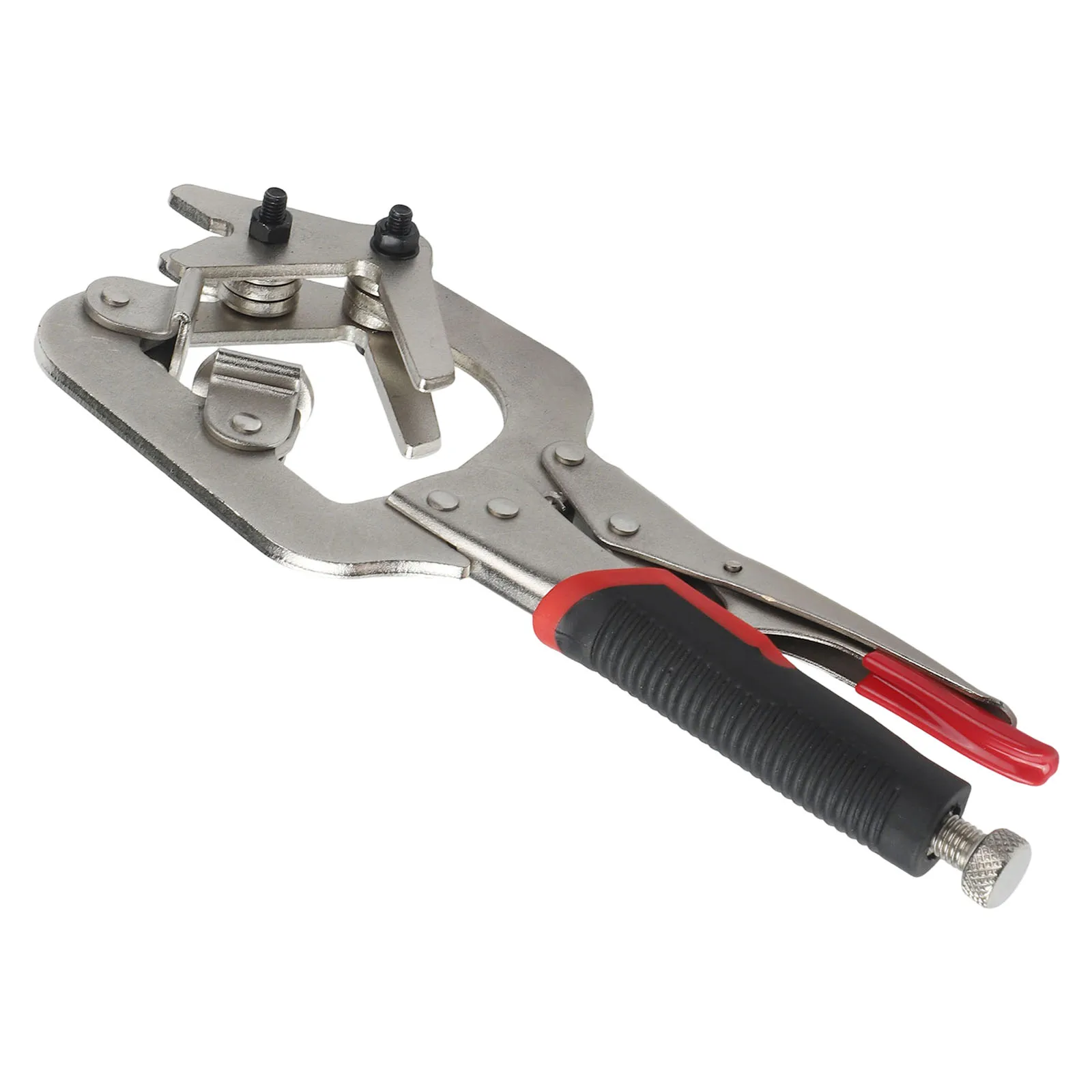 10 Inch Welding Pliers Steel C Clamp Vise Grip Locking Adjustable Welding Pliers Wood Tenon Locator Tool Metalworking Hand Tool