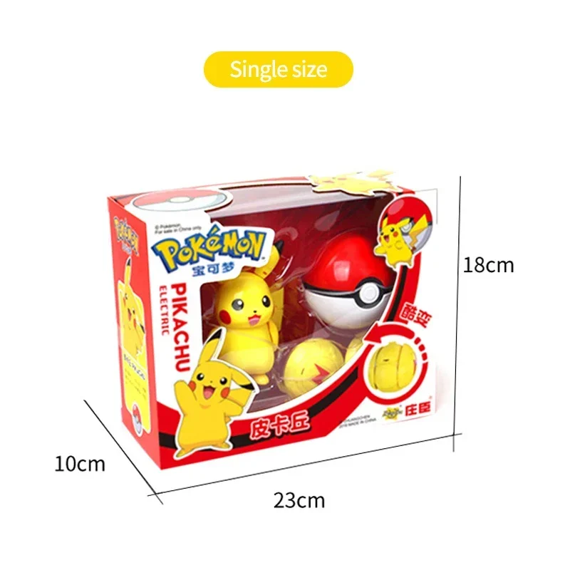 Original Pokémon-Ball-Verwandlungsspielzeug Psyduck Figur Pikachu Mewtwo Gyarados Taschenmonster Pokeball Actionfigur Dragonite – Detail 11