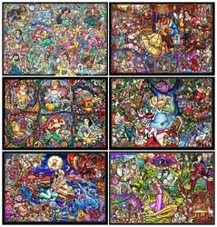 Disney Art DIY Diamond Painting 2024 New Cartoon Mermaid Princess Diamond Pictures Cross Stitch Rhinestone Embroidery Decor