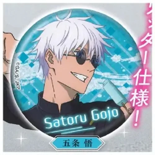 Set 5 Badge Anime Jujutsu Kaisen – Spille Gojo Satoru In Metallo, Multicolore, Per Decorare Borse E Zaini