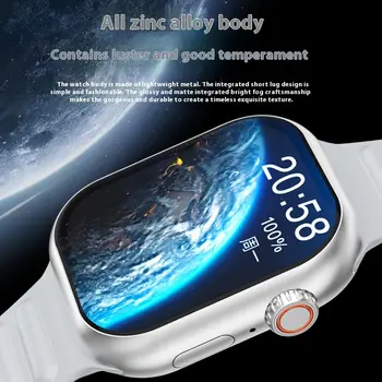 Ny trådlös smartklocka för samtal, svara på samtal, full pekskärm, sport och fitness för kvinnor och män med wifi och Android-system, stöd för SIM-kort 10 best sales Smart watch with apps - №10