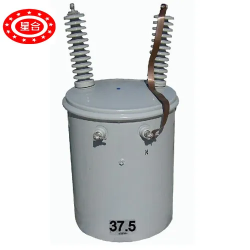 2026 25 Kva 75 Kva 10kv 11kv Single Phase Oil Immersed Electric Distribution Transformer