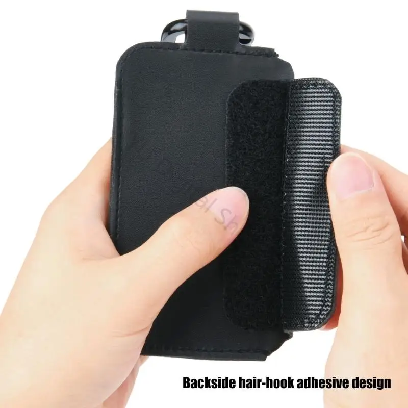 96BA MP3-Player-Hülle mit transparenter Vorderseite für Innioasis G 1/G3, mit Mikrofaser-PU-Körper, genähten Kanten und – Detail 9